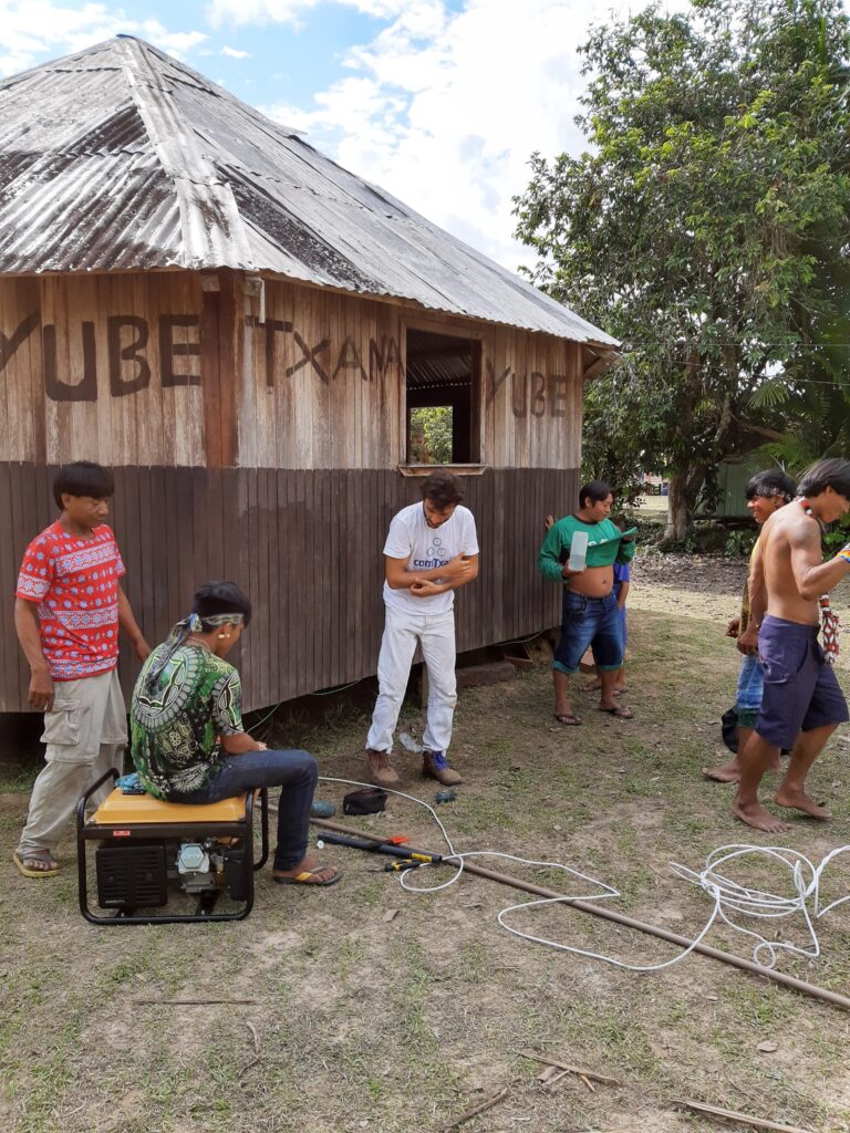 Aldeia São Vicente, Rio Humaitá, AC