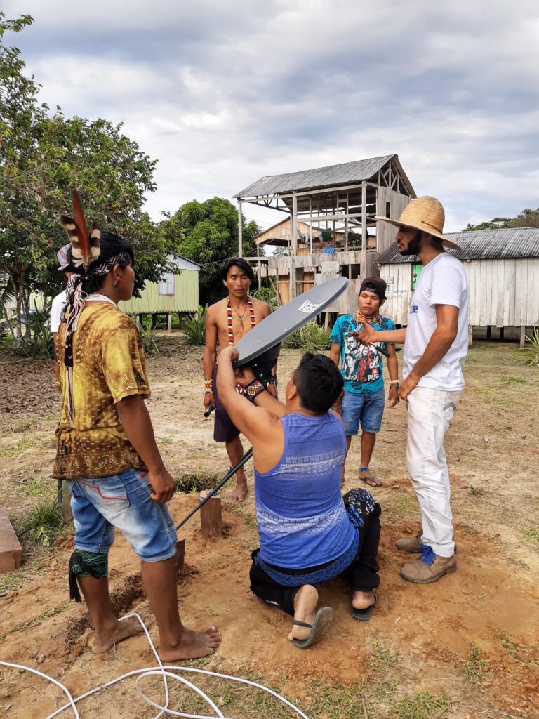 Aldeia São Vicente, Rio Humaitá, AC